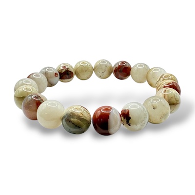 10mm Dreamy Jade Beaded Bracelet